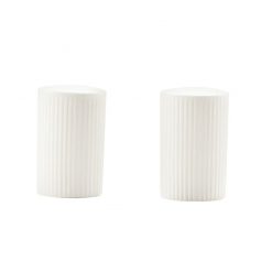 Ginseng Salt & Pepper Set White