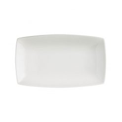 Orientix Rectangular Plate - White 11.5 x 19cm
