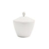 Simplicity Harmony Sugar Bowl Covered White