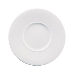 Ambience Plate Medium Rim White 28cm