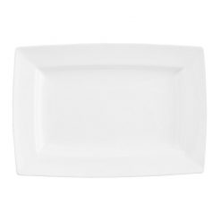 Energy Plate Rectangular White 22.7 x 32.7cm