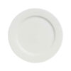 Glacier Round Plate - White 16.5cm