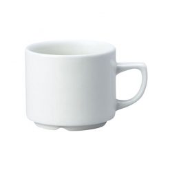 Whiteware Cup Stackable 19.6cl