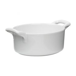 Belle Cuisine Casserole Dish C/W Lid White 25cl