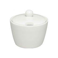 Orientix Covered Sugar Bowl - White 9cm