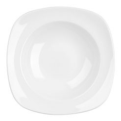 X Squared Pasta/Soup Square Plate 24.5 x 24.5cm