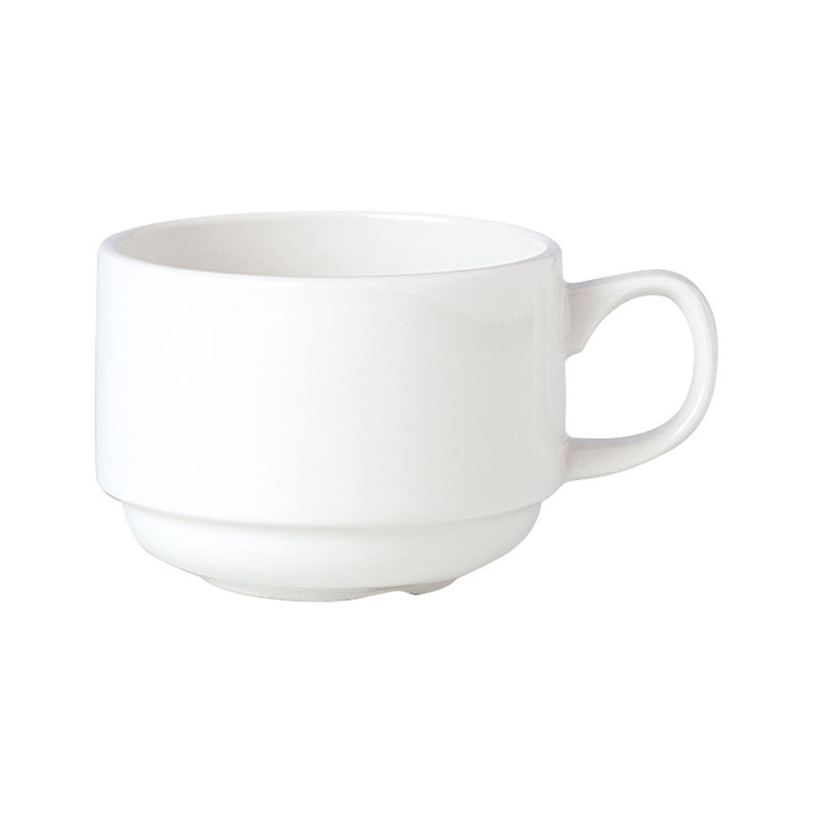Simplicity Slimline Cup White Stackable 17cl 1 Simplicity Slimline Cup White Stackable 17cl