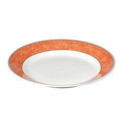 New Horizons Mediterranean Plate Orange 28.5cm