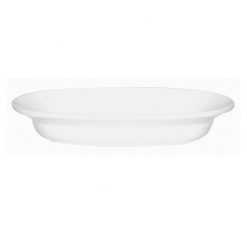 Alchemy White Pasta / Soup Dish Oval 34cm