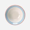 Rio Atlanta Bowl Stone Rim Blue 13.5cm