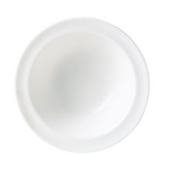 Monaco Bowl Stone Rim White 16.5cm