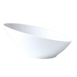 Monaco Sheer Bowl White 21.5cm