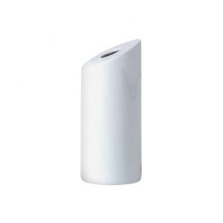 Monaco Sheer Bud Vase White