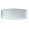 Neo Four Rectangular Plate White 10 x 35.5cm
