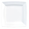 Energy Plate Square White 17.8 x 17.8cm