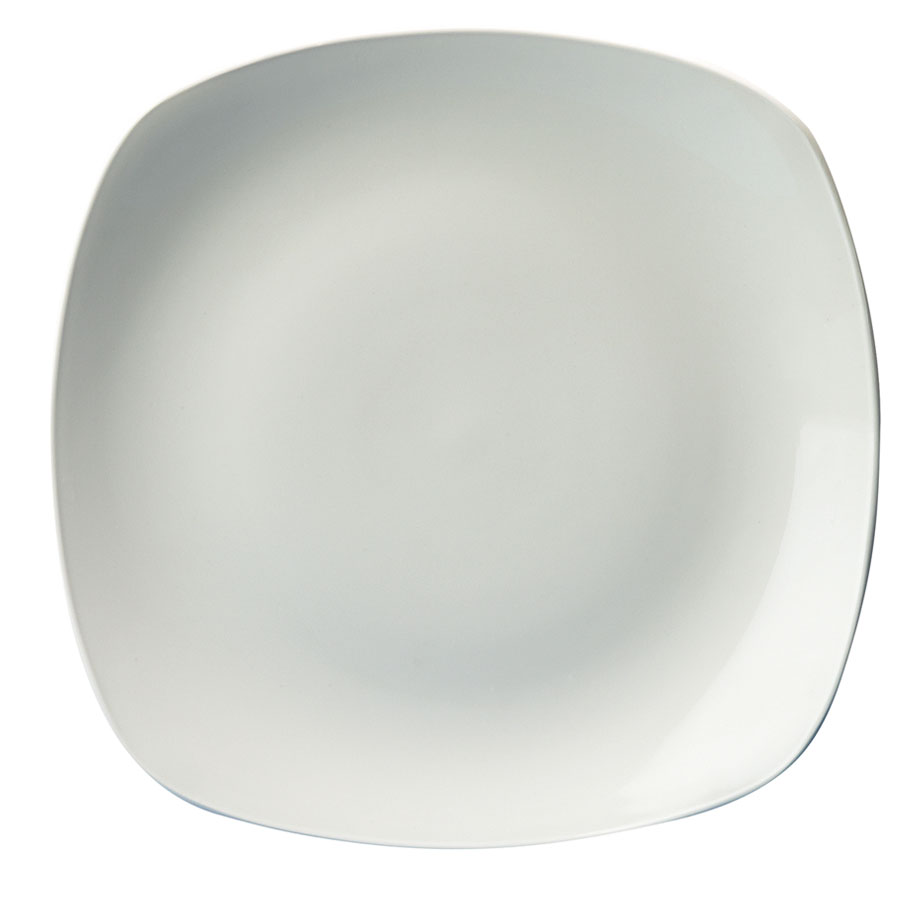 X Squared Plate Square White 29.3 x 29 X Squared Plate Square White 29.3 x 29.3cm