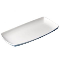 X Squared Plate Rectangular White 14.3 x 29.5cm