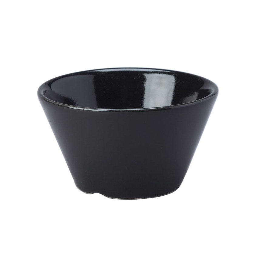 X Squared Dipper Pot Round Black 9cl 1 X Squared Dipper Pot Round Black 9cl