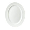 Whiteware Plate Oval 36.5cm