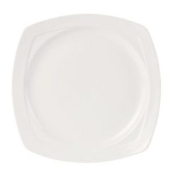 Simplicity Harmony Plate Square White 23 x 23cm