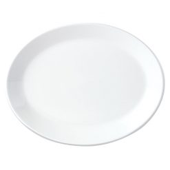 Rio Plate Coupe Oval Yellow 20.25cm