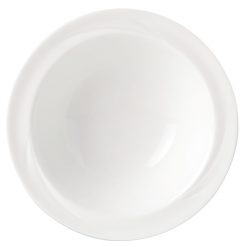 Alvo Bowl Stone Rim White 16.5cm