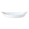 Simplicity Dish Eared Oval White 19 x 34cm 1ltr