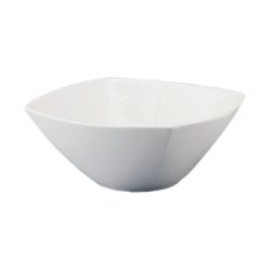 Event Bowl Tall Square White 28cm