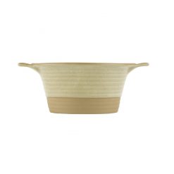 Igneous Dish Pie Dish Brown Stackable 40cl