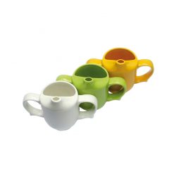 Dignity 2 Handled Feeder Cup White Ceramic 25cl
