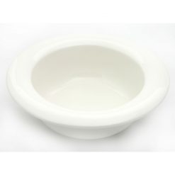 Dignity Bowl Wide Rim White 19.5cm Ceramic