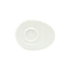 Dignity Universal Saucer White Ceramic