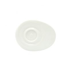 Dignity Universal Saucer White Ceramic