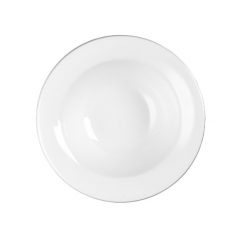 Profile Bowl Stone Rim White 25.5