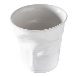 Froisse Tumbler Crumple White 8cl