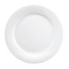 Menu Plate Mid Rim White 20.3cm