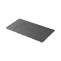 Basalt Plate Rectangular Slate Effect 20 x 30cm
