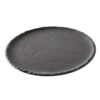Basalt Plate Round Slate Effect 32cm