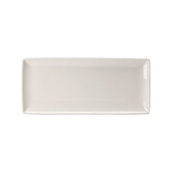 Taste Plate Rectangular White 19 x 33cm