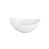 Moonstone Bowl Oval White 11 x 14cm 28.5cl