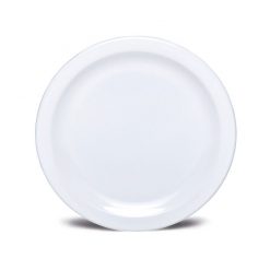 Melamine White Plate 23cm 9 Inch