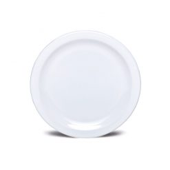 Melamine White Plate 18.5cm 7.5 Inch