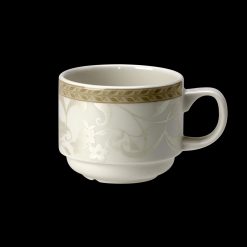 Antoinette Cup Gold Decor Stackable 21.25cl