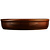 Rustics Mezze Dish Brown Stoneware 40cl 17cm