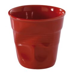 Froisse Tumbler Crumple Red 18cl