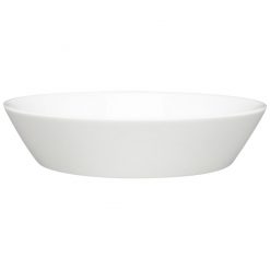 Orientix Round Coupe Dish - White 19cm