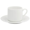 Glacier Espresso Cup Saucer For BE209 - White 11.5cm