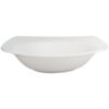 Glacier Rimmed Pasta / Soup Bowl - Square White 25cm