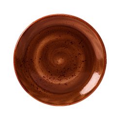 Steelite Craft Coupe Plate 25.25cm Terracotta