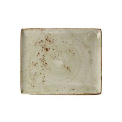 Steelite Craft Rectangular Two Plate Green
